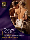 Lady Arabella's Scandalous Marriage (eBook)
